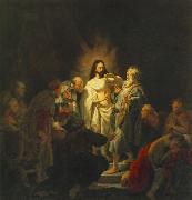 The Incredulity of St Thomas sg Rembrandt